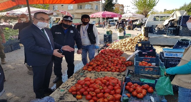 Vali Soytürk’den semt pazarlarına denetim