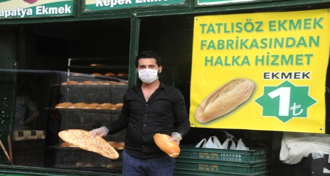 Cizreli genç fırıncı ekmek fiyatını 1 liraya düşürdü
