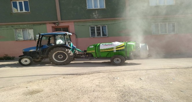 Kilis’te dezenfekte çalışmaları sürüyor