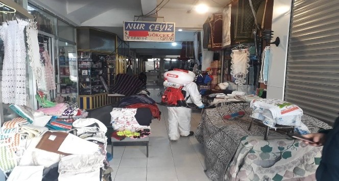 Kilis’te dezenfekte çalışmaları sürüyor