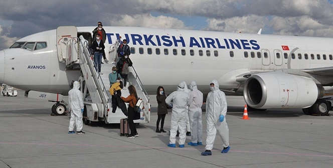 Yurt dışından Kars’a getirilen 104 Türk, karantinaya alındı