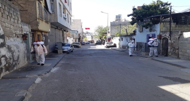 Kilis Belediyesinden korona virüs karşı mücadele