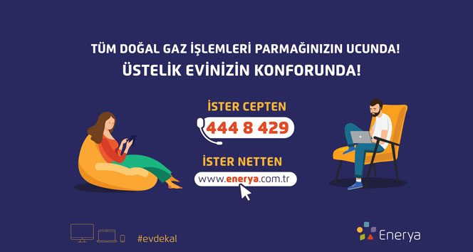 Enerya’dan müşterilerine online hizmet