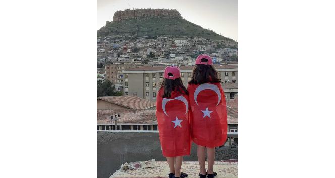 Mardin damlarında 23 Nisan coşkusu