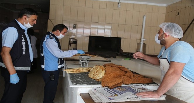 Cizre’de zabıta ekipleri Ramazan öncesi fırınları denetledi