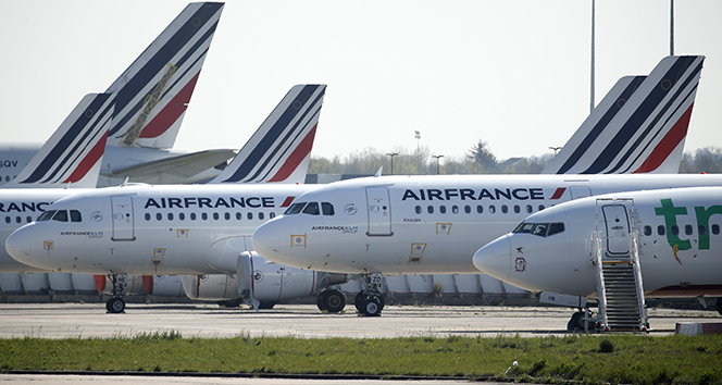 Fransa hükümetinden Air France&#039;a 7 milyar Euro&#039;luk kredi desteği