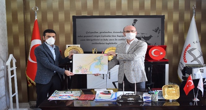 Artuklu’da sağlık personellerine destek için resim yarışması düzenlendi