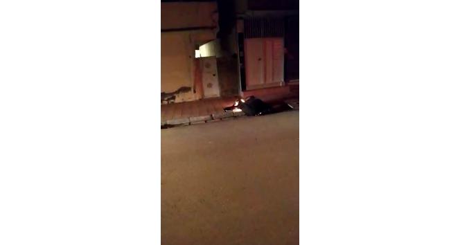 Nusaybin’de kaçak kullanımı önleyen pano ateşe verildi
