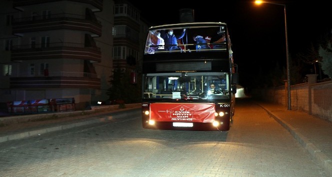 Nevşehir’de mehterli sahur