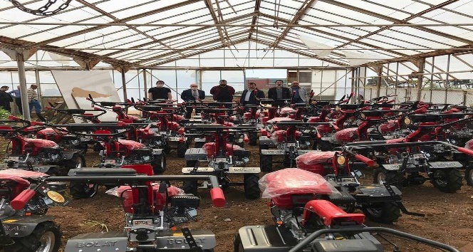 Üreticilere çapa makinesi dağıtımına başlanıldı