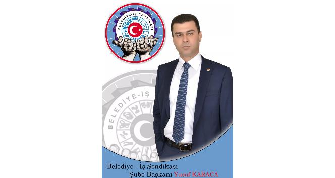 Belediye İş Sendikası Niğde Şube Başkanı Yusuf Karaca, &quot;Emek en yüce değerdir, yaşasın 1 Mayıs”