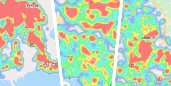 Sağlık Bakanlığı yayınladı! Semt semt Koronavirüs haritası