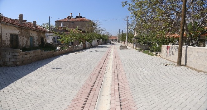 Karaman Belediyesinde üst yapı çalışmaları devam ediyor