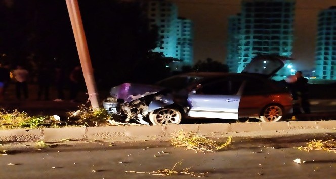 Tarsus’ta trafik kazası: 1 yaralı