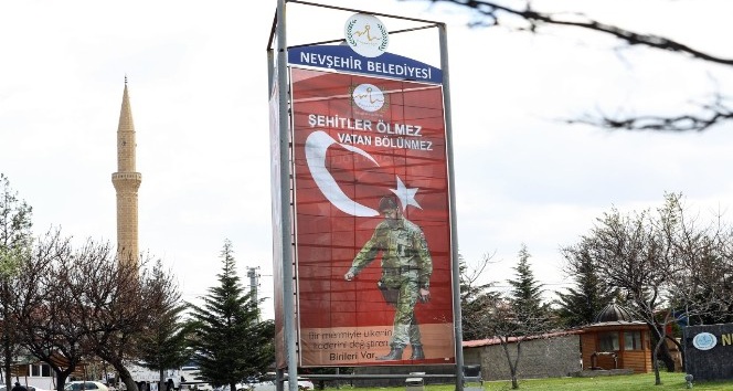 Nevşehir Şehitliği ve Şifa meydanındaki yeni düzenleme beğeni kazandı