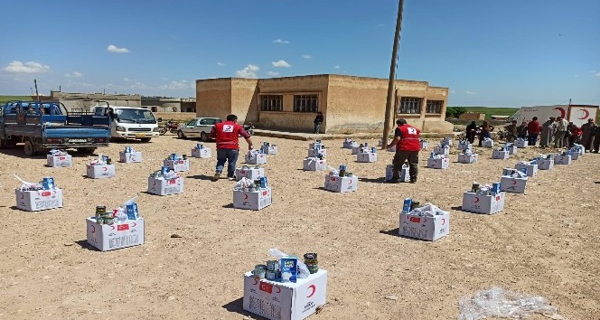 Barış Pınarı’nda insani yardım