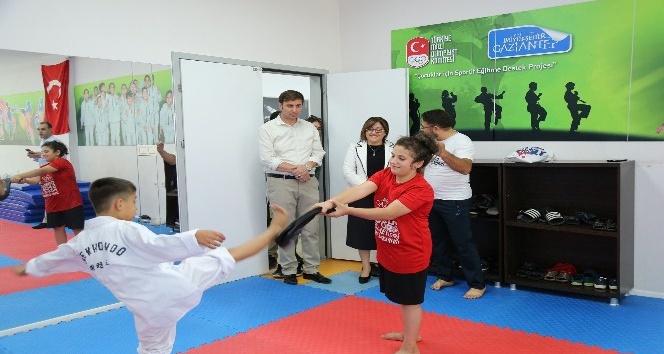 Gaziantep’te spor salonlarının beşi tamamlandı