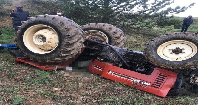 Karaman’da traktör kazası: 1 ölü
