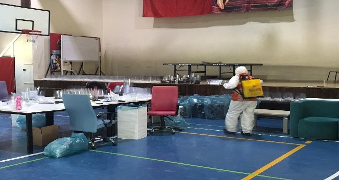 Dezenfekte çalışmaları sürüyor
