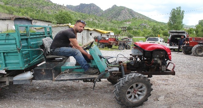 Kendi imkanlarıyla patpat aracı üretip satıyor
