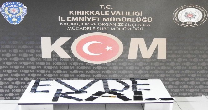 Kırıkkale’de 66 gümrük kaçağı telefon ele geçirildi