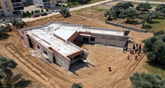 Türk Kızılayı’nın Nazilli’deki ilk anaokulu tamamlanıyor