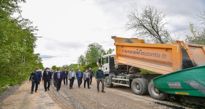 Şahnahan Mahallesi’nin alt yapısı yenilendi