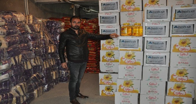 İMSİYAD, Bulanık’ta 800 aileye gıda yardımı yaptı