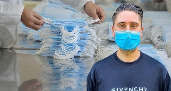 Türk iş adamı Burak Şifayin, Gelsenkirchen Belediyesi’ne 40 bin maske hibe etti