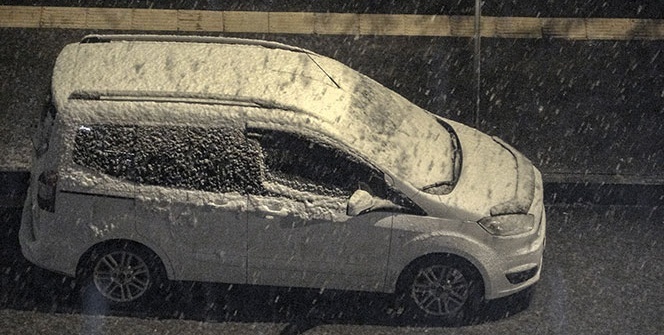 Mayıs ayında lapa lapa kar yağdı