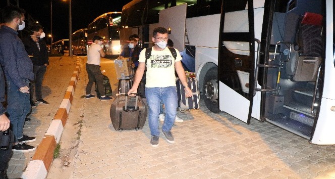 Kuveyt’ten yurda dönen 248 kişi, Yozgat’ta KYK yurduna yerleştirildi