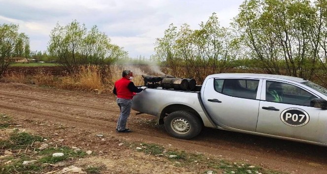 Iğdır’da dezenfekte ve ilaçlama devam ediyor