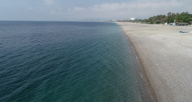 Korona virüs tedbirleri Antalya&#039;nın denizine yaradı