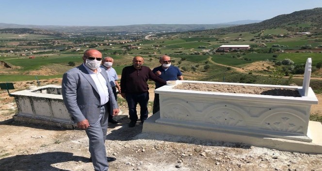 Kimsesizlerin mezarları yaptırıldı