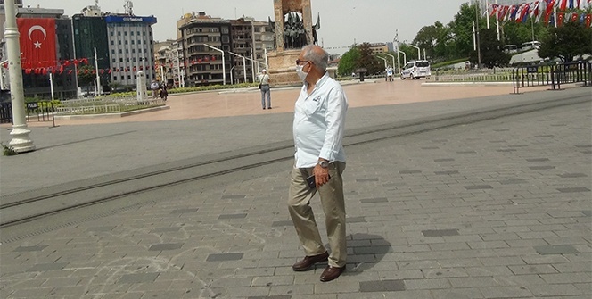 Yaşlılar Taksim Meydanı ve İstiklal Caddesi'ne akın etti