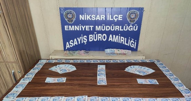 Tokat’ta sahte para ile esnafı dolandıran üç kişi yakalandı