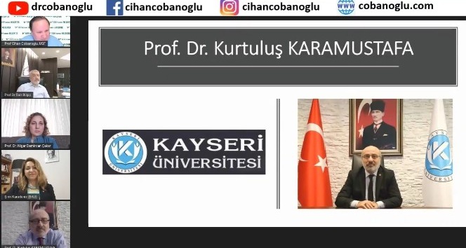 Kayseri Üniversitesi Rektörü, Online Düzenlenen “Rektörler Paneline” Katıldı