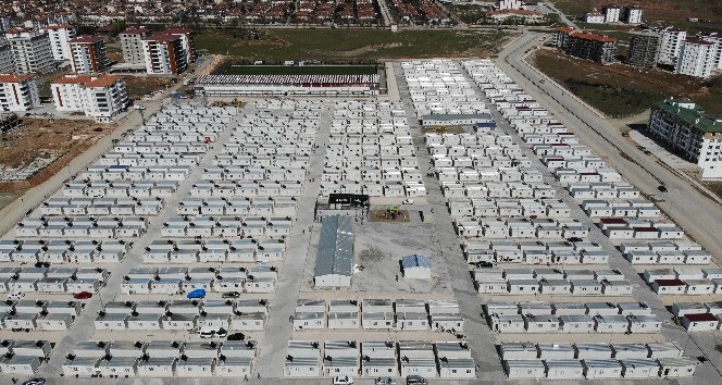 Depremzede bin 640 aile konteyner kentlere yerleşti, nakdi yardım 93 milyonu geçti