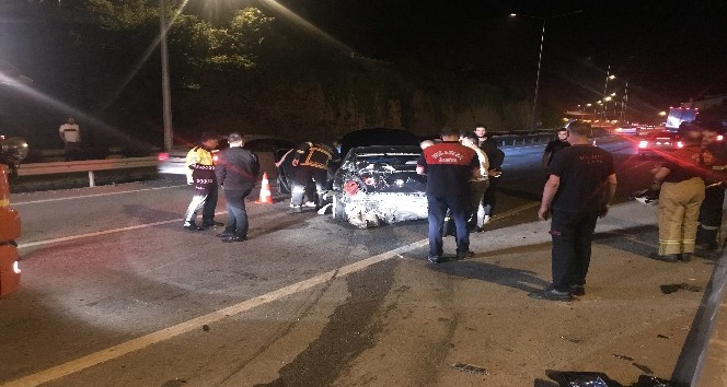 Giresun’da trafik kazası: 1 yaralı