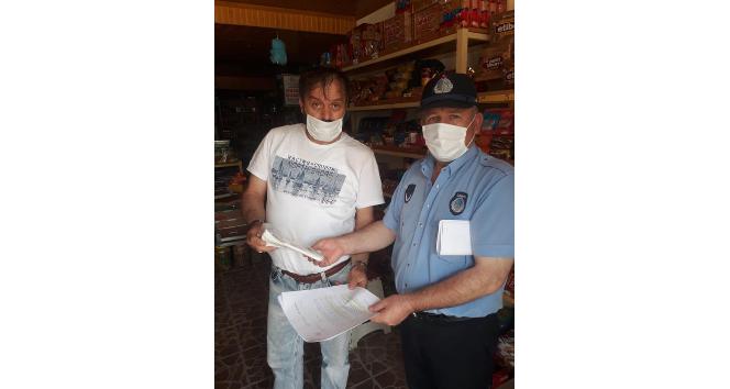 Belediyeden ilçedeki tüm esnaflara maske desteği