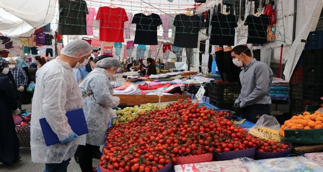 Sultanbeyli’de avm, pazar, berber ve otobüs denetimleri devam ediyor