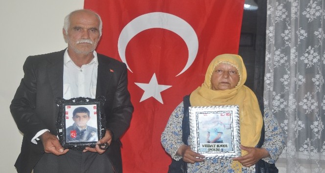 PKK tarafından kaçırılan polis memuru Vedat Kaya’nın annesi Emine Kaya: