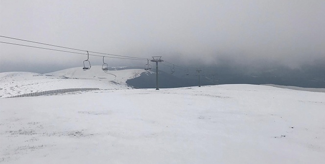 Her yer beyaza büründü! Kartpostallık görüntüler ortaya çıktı