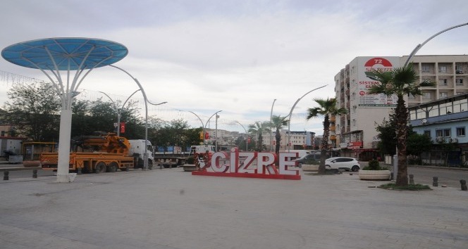 Kısıtlama sonrası Cizre sessizliğe büründü