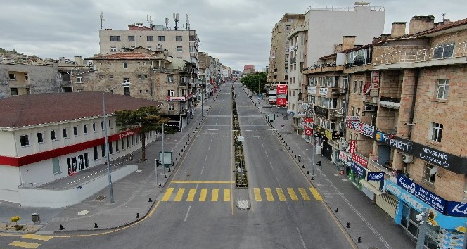 Hayalet şehir Nevşehir havadan görüntülendi