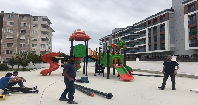 Süleymanpaşa, çocuk parkları ile donatılıyor
