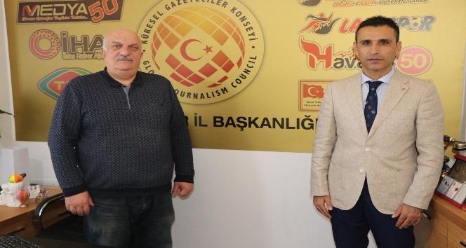 Gençlik ve Spor İl Müdürü Özdemir, KGK İl Başkanlığını ziyaret etti