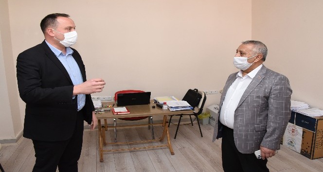 Belediye Başkanı Mehmet Zeybek’ten Vefa ekibine ziyaret