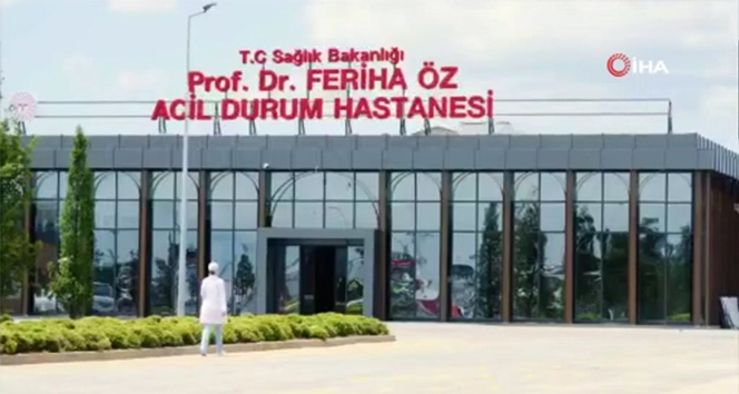 Bakan Koca&#039;dan Prof. Dr. Feriha Öz Acil Durum Hastanesi paylaşımı