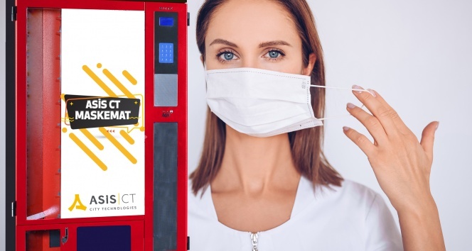 ASİS CT şehirlerde hızlı ve steril maske erişimini ‘Maskemat’ ile sağlayacak